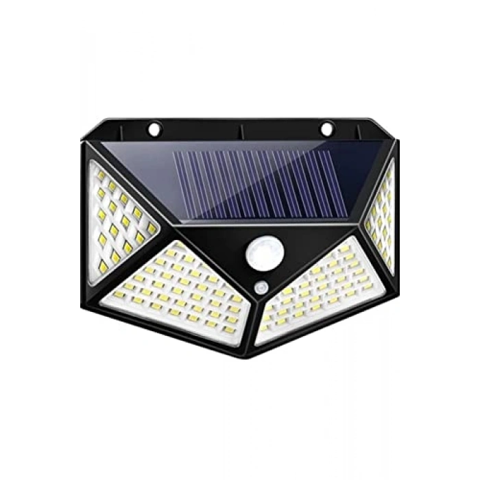 100 led güneş enerjili hareket sensörlü lamba, suya dayanıklı