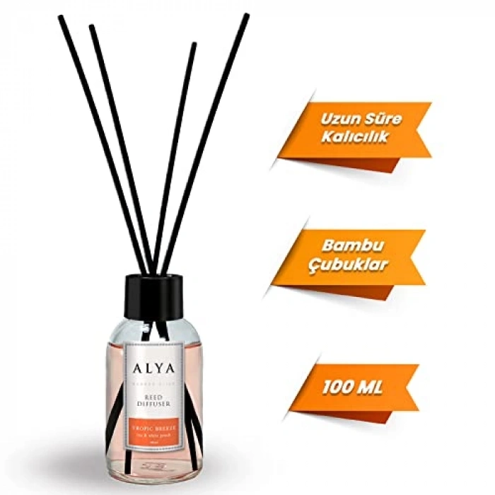 100 ml Bambu Çubuklu Oda Kokusu, Tropic Breeze