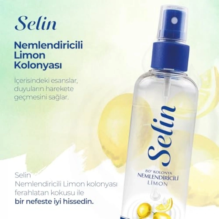 100 ml Nemlendirici Kolonya Sprey, Ferah Etki