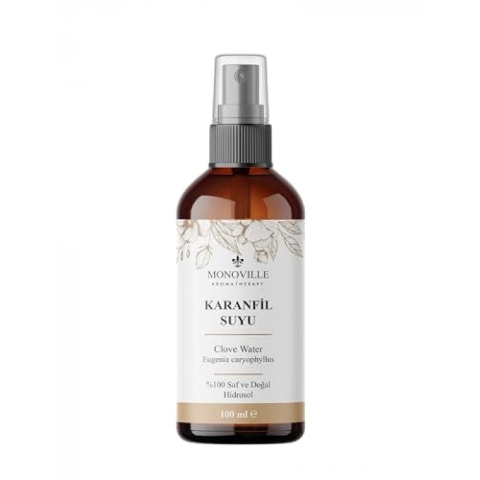 100 ml Saf ve Doğal Karanfil Suyu, Cam Şişede
