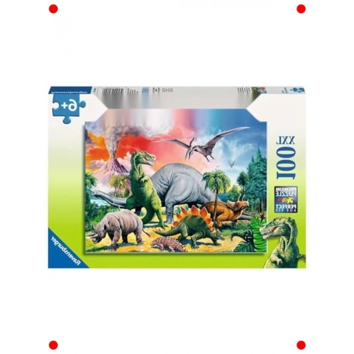 100 Parça Dinozor Temalı Yapboz