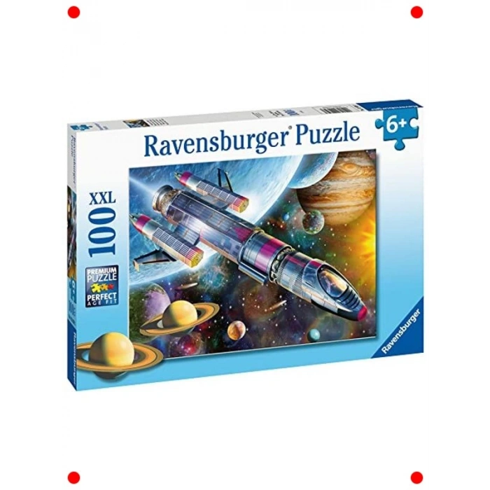 100 Parça Uzay Görevi Yapbozu - Çocuklar İçin