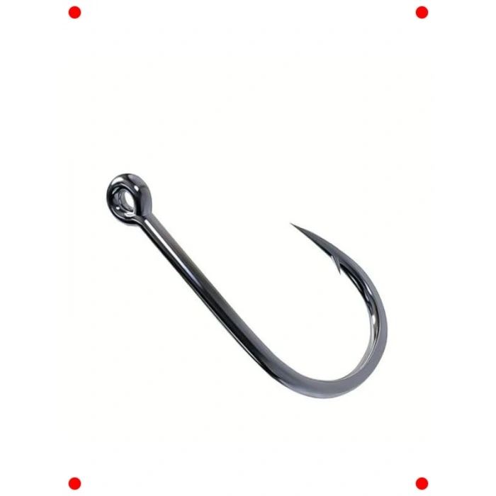 1000 Adet Olta Kancası Seti - Halkalı Paslanmaz Çelik