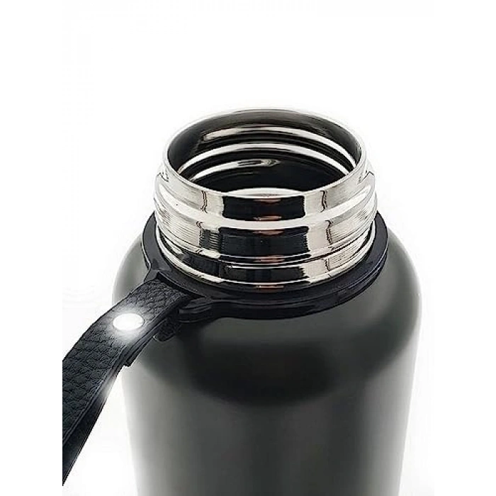 1000 ML Kapasiteli Dayanıklı Çelik Vakumlu Termos