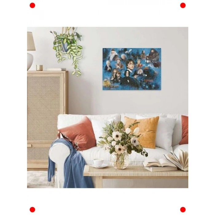 1000 Parça Büyücülük Temalı Yapboz Seti