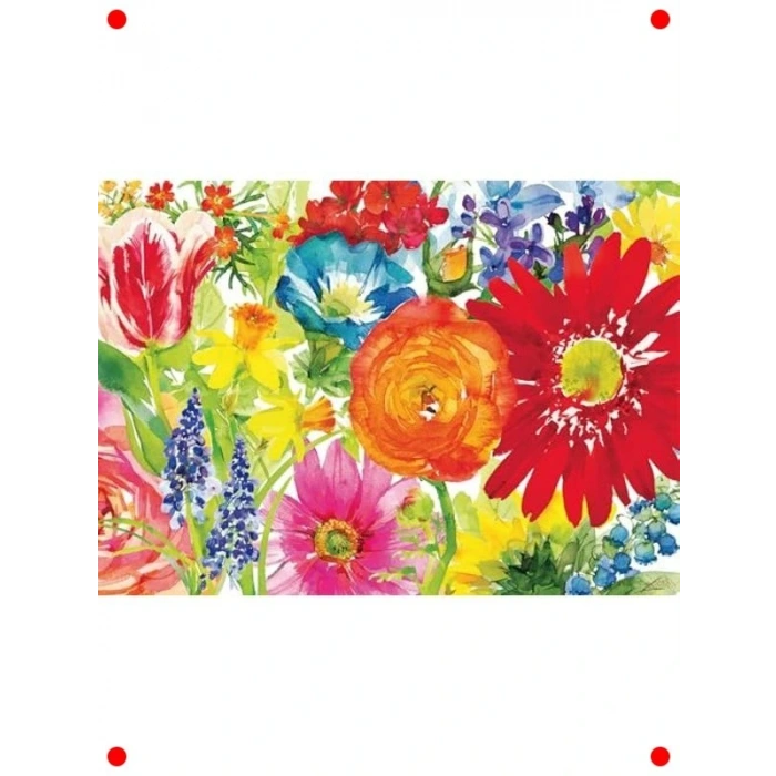 1000 Parça Çiçek Temalı Yapboz – Yetişkinler İçin