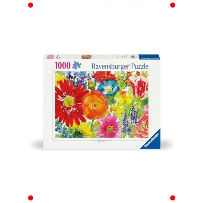 1000 Parça Çiçek Temalı Yapboz – Yetişkinler İçin