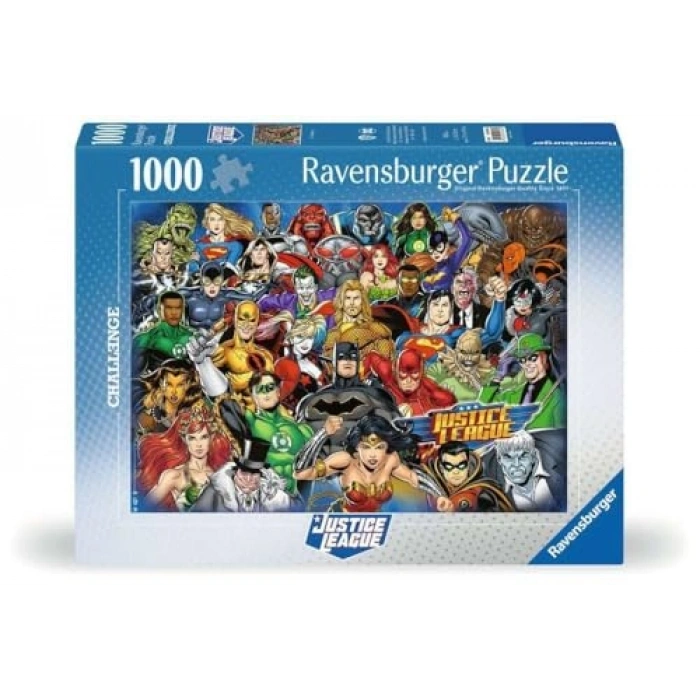 1000 Parça DC Comics Yapboz ile Eğlenceli Zaman Geçirin