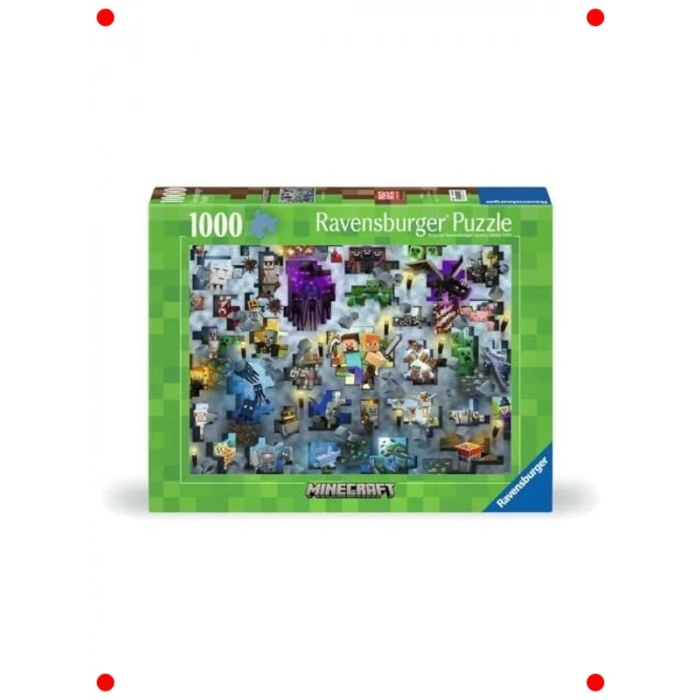 1000 Parça Dijital Dünya Temalı Yapboz