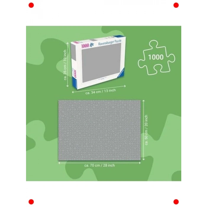 1000 Parça Dijital Dünya Temalı Yapboz