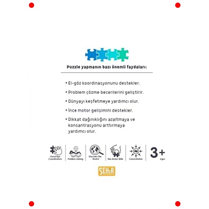 1000 Parça Eski Dünya Haritası Yapbozu (48x68 cm)