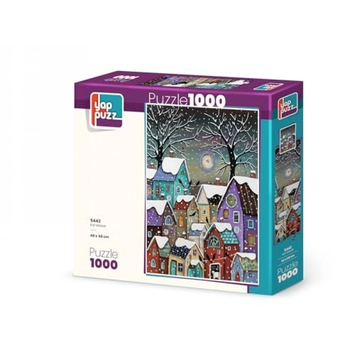1000 Parça Kar Masalı Yapboz, Aile Eğlencesi için