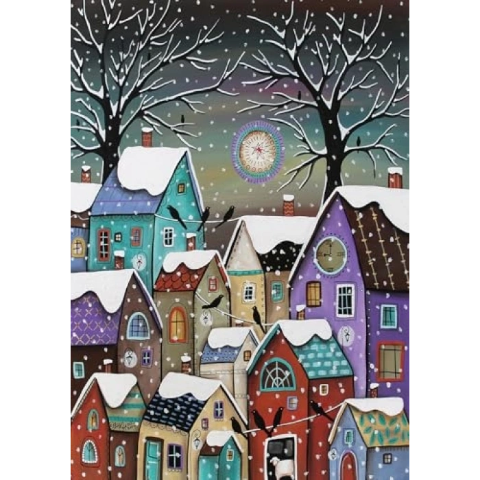 1000 Parça Kar Masalı Yapboz, Aile Eğlencesi için