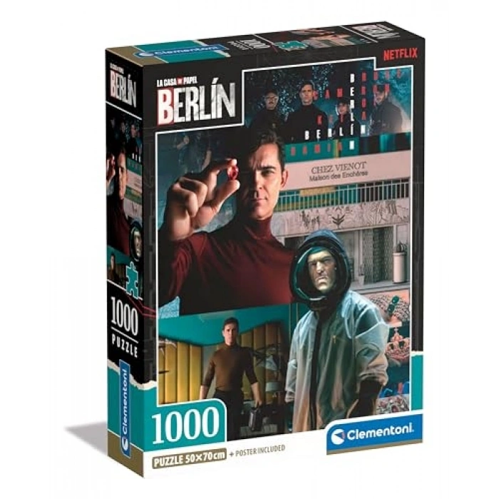 1000 Parça La Casa De Papel Temalı Puzzle Berlin 3