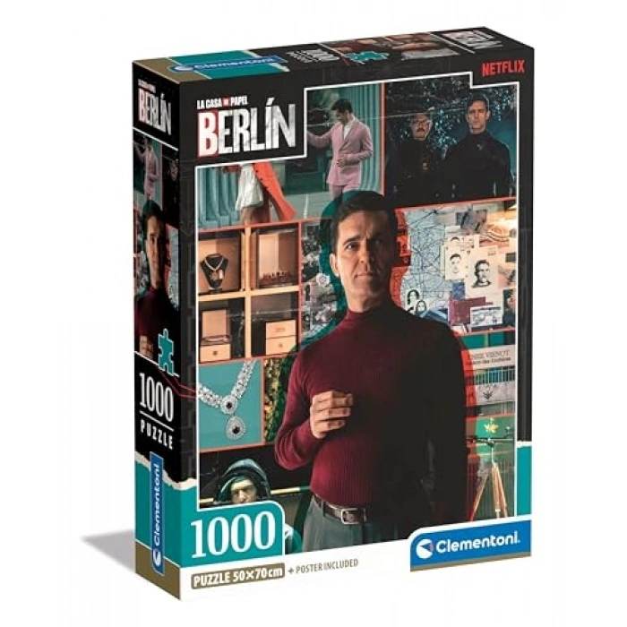 1000 Parça La Casa De Papel Temalı Puzzle, Eğlenceli Zeka Oyunu
