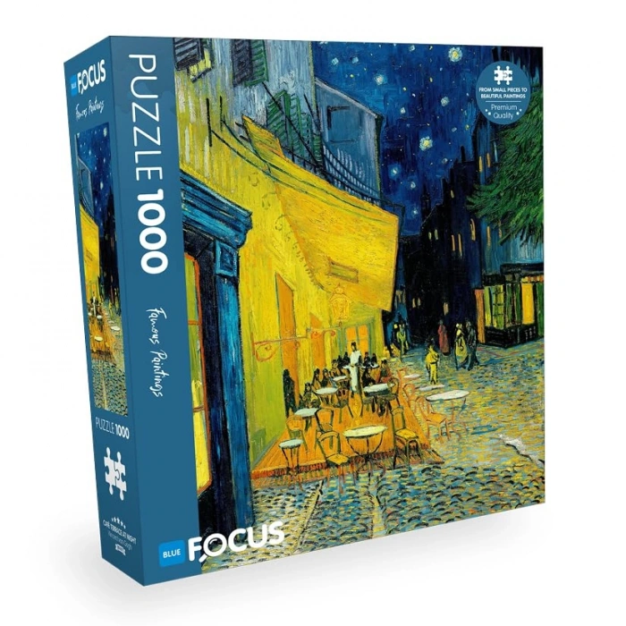 1000 Parça Puzzle - CAFÉ TERRACE AT NIGHT (KAFE TERASTA GECE)