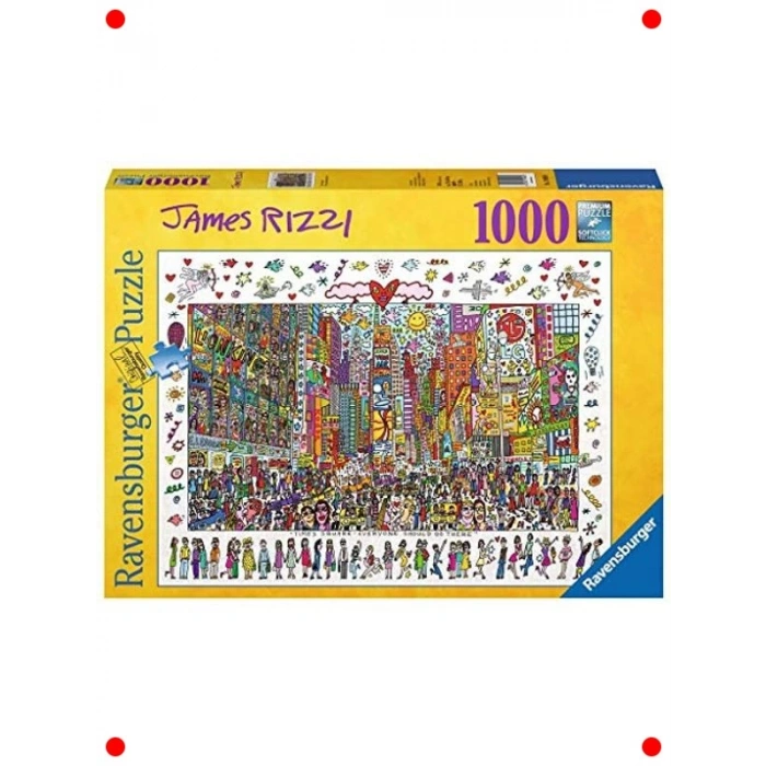 1000 Parça Sanatçı Temalı Yapboz - Times Square