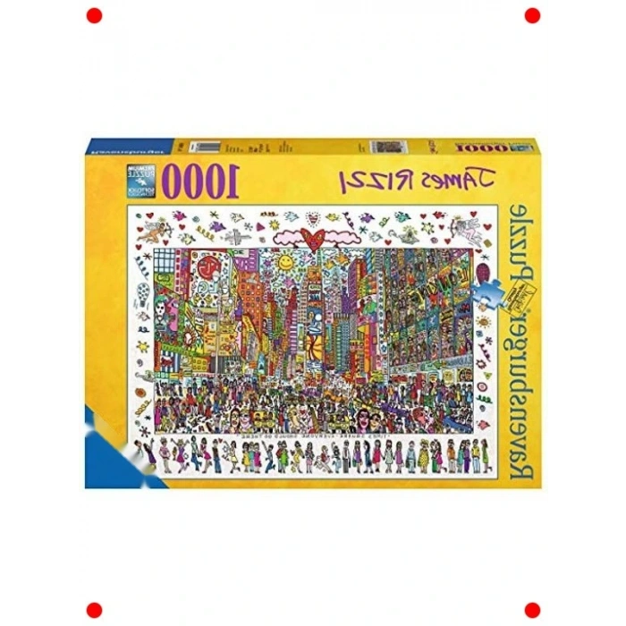 1000 Parça Sanatçı Temalı Yapboz - Times Square