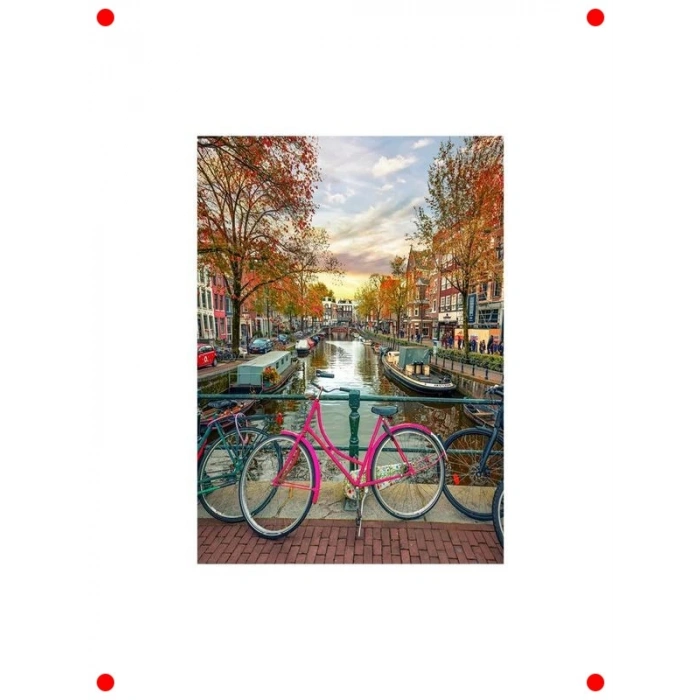1000 Parça Şehir Manzarası Puzzle - Amsterdam