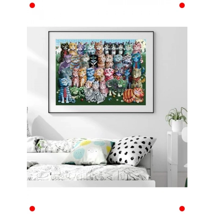 1000 Parça Yetişkin Puzzle - Aile Temalı