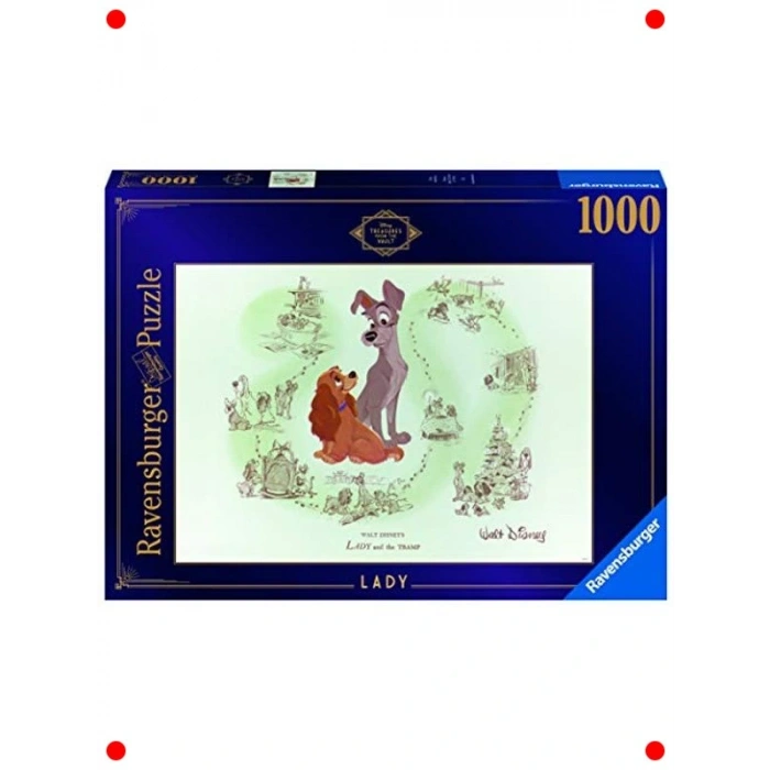 1000 Parça Yetişkin Yapbozu - Lady Temalı