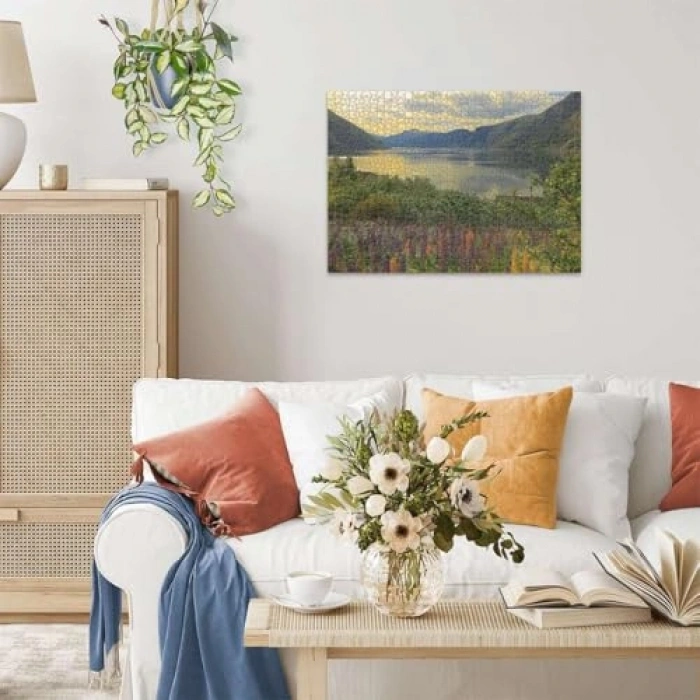 1000 Parçalı Yetişkin Puzzle ile Norveç Manzarası Keyfi