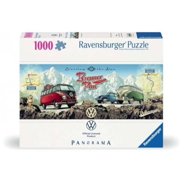 , 1000p Panaroma Puzzle VW, Yetişkin Puzzle
