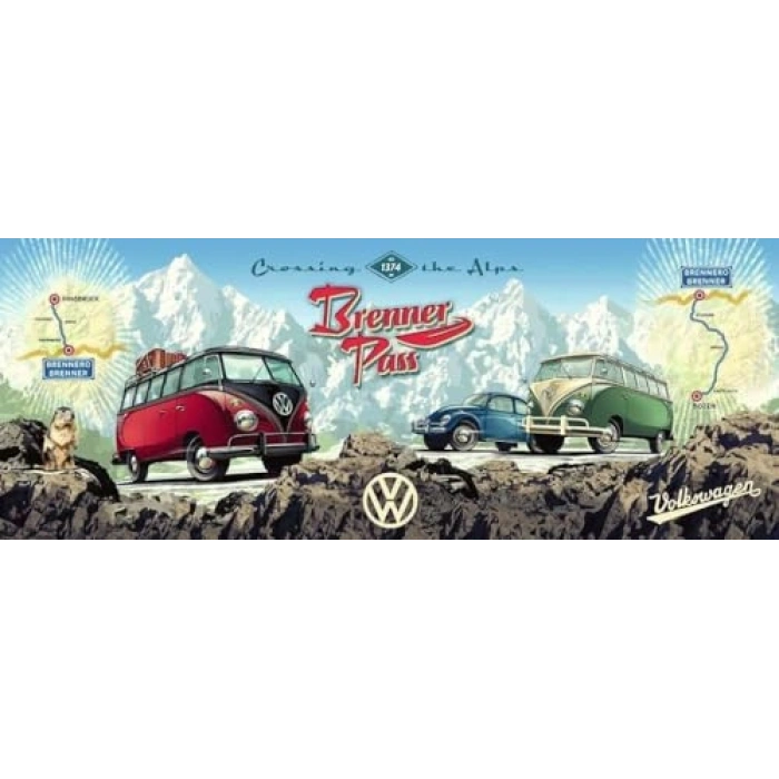 , 1000p Panaroma Puzzle VW, Yetişkin Puzzle