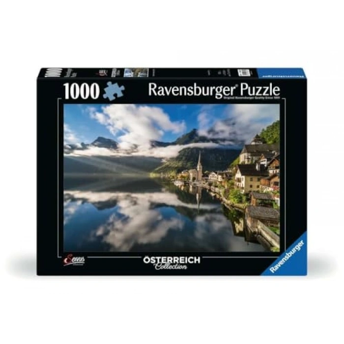 , 1000p Puzzle Avusturya Hallstatt, Yetişkin Puzzle