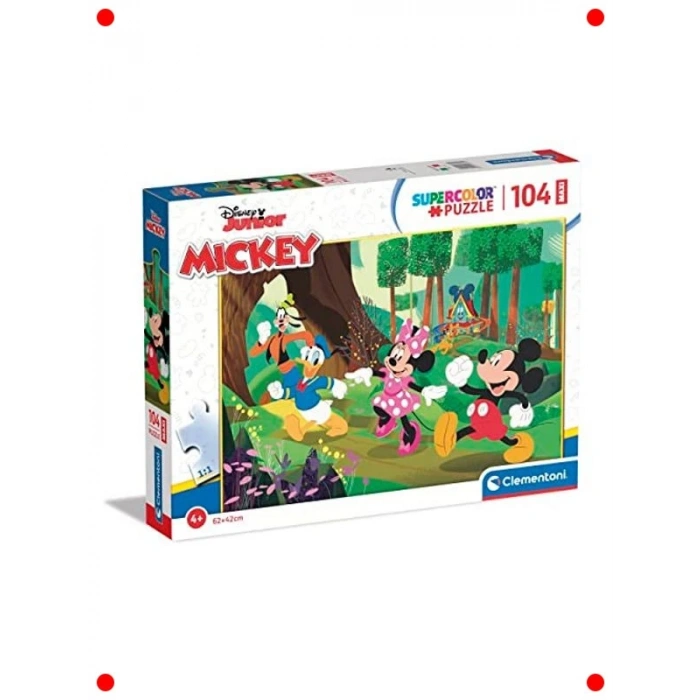 104 Parça Çocuk Çizgi Film Yapbozu (4+ Yaş)