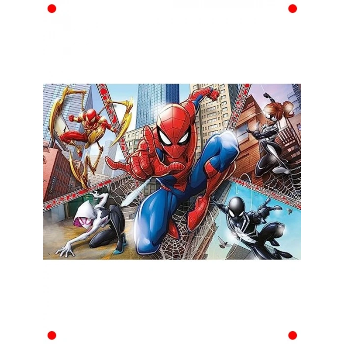 104 Parça Süper Kahraman Temalı Maxi Yapboz