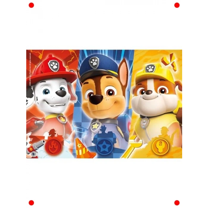 104 Parça Süper Renkli Köpek Devriyesi Yapbozu