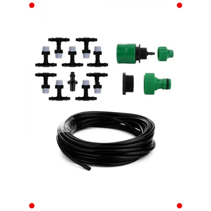 10M Kendin Yap Bahçe Sulama ve Serinletme Sistemi