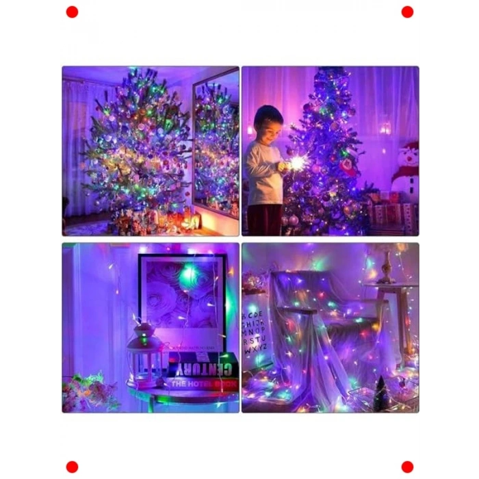 10m RGB LED Işık Şerit - 100 Ledli, Animasyonlu