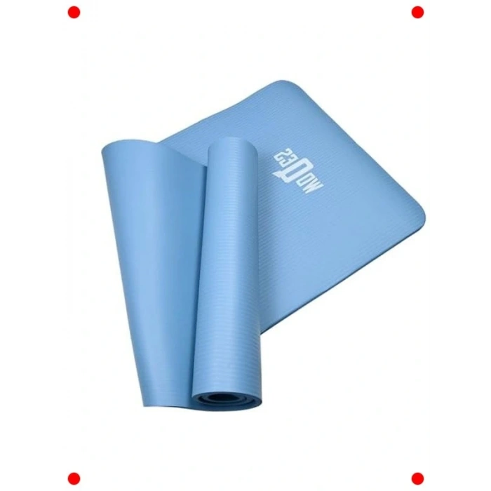 10mm Kalın Kaymaz  ve Egzersiz Matı (Mavi)