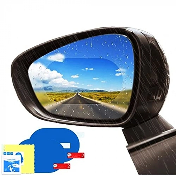 10x15 cm Yağmur Kaydırıcı Ayna Filmi, 2 Adet