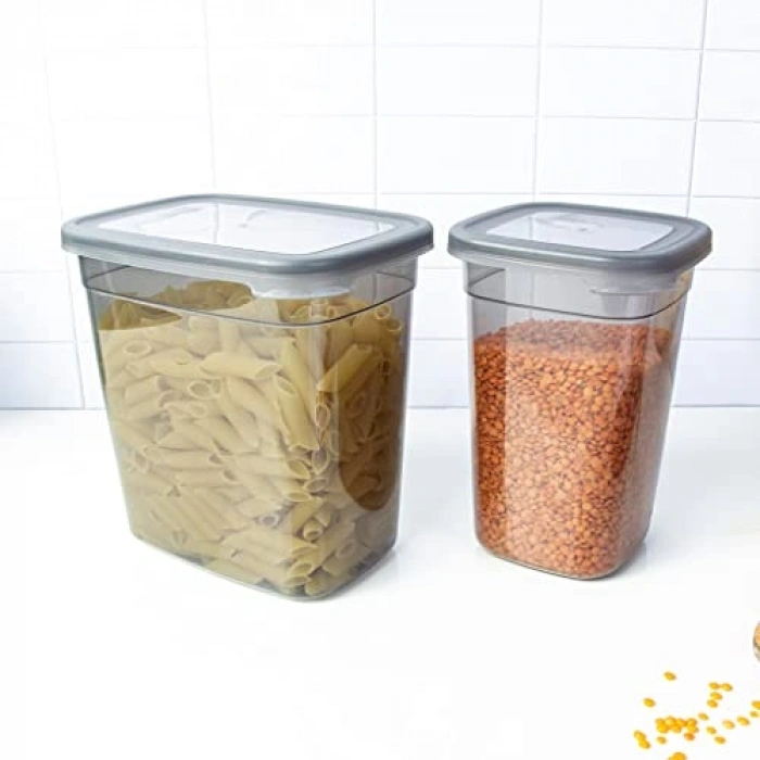 1.1 Litre Kapasiteli Dikdörtgen Saklama Kabı, Pratik Depolama