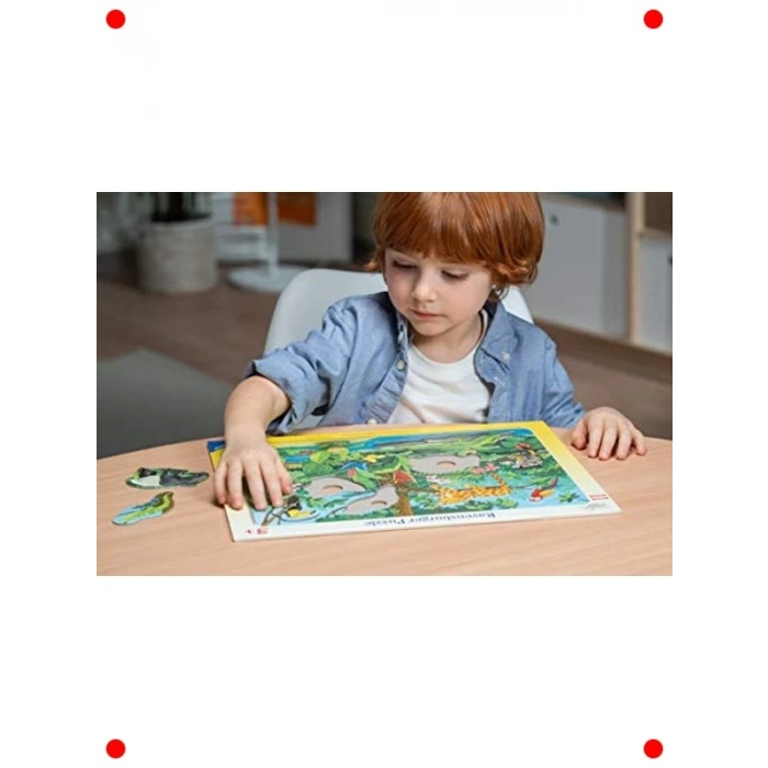 11 Parça Sevimli Hayvanlar Çocuk Puzzle