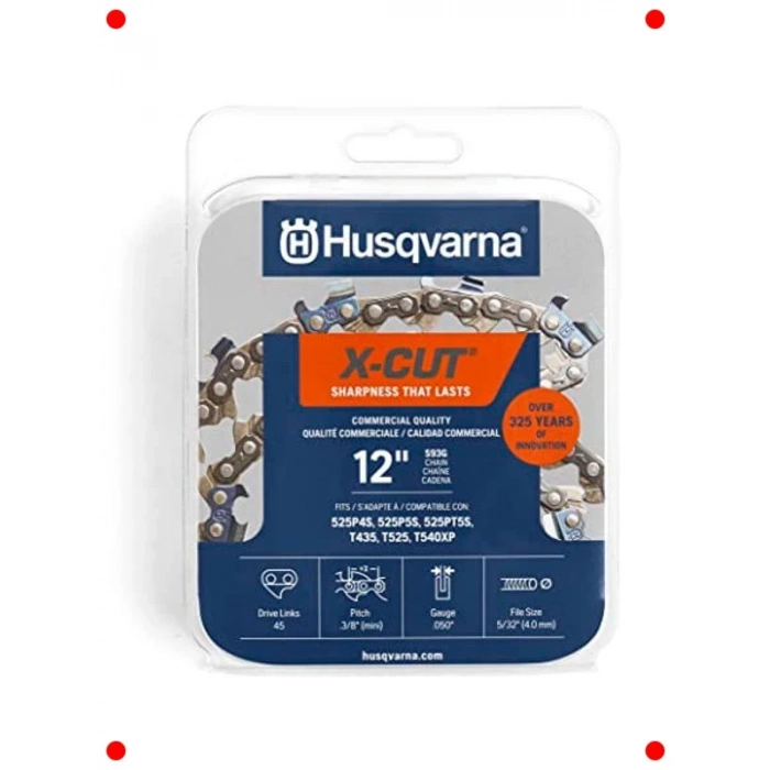 12 İnç Düşük Geri Tepmeli Testere Zinciri