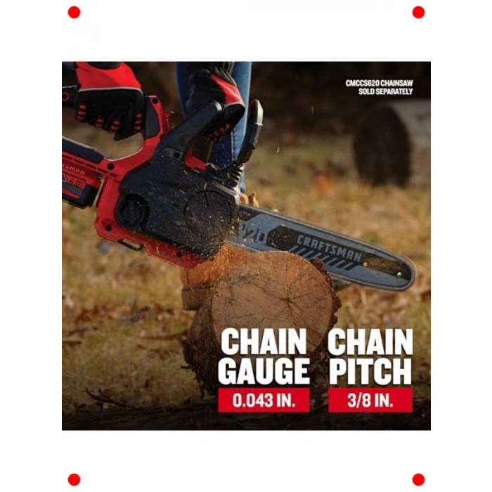 12 İnç Elektrikli Testere Yedek Zinciri - Yüksek Performans