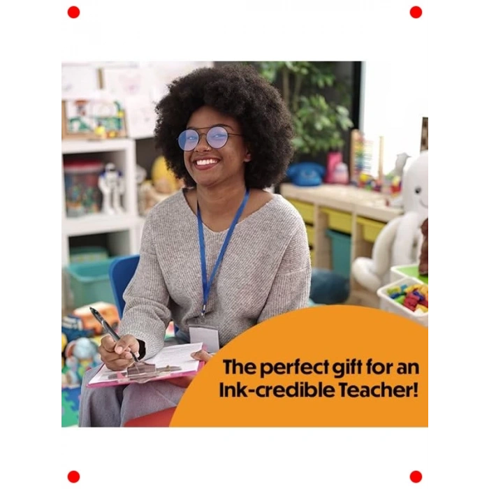 12li Hızlı Kuruyan Mavi Jel Kalem Seti 0.7 mm