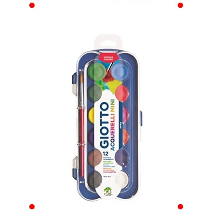 12li Kaliteli Suluboya Seti