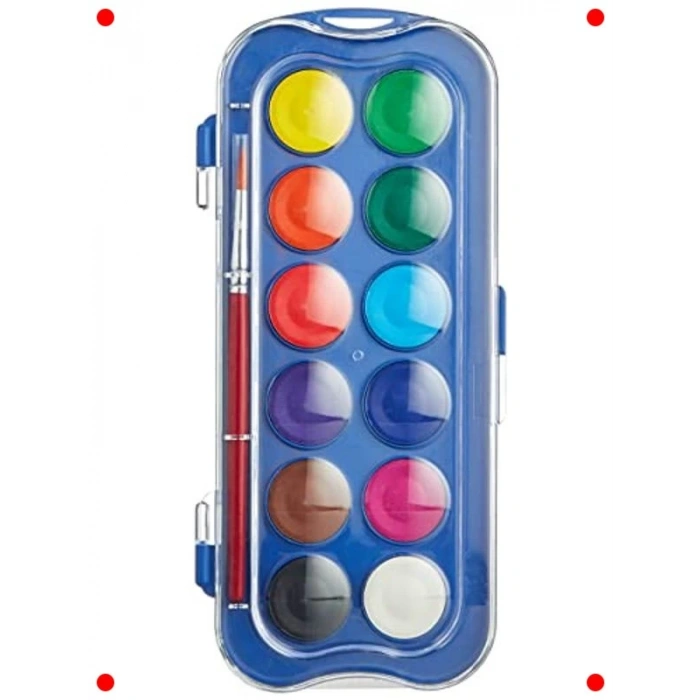 12li Kaliteli Suluboya Seti