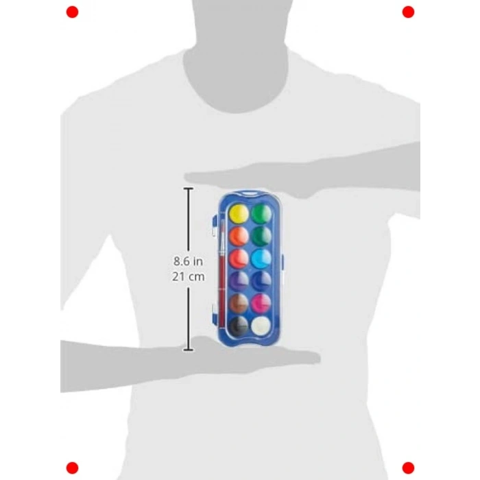 12li Kaliteli Suluboya Seti