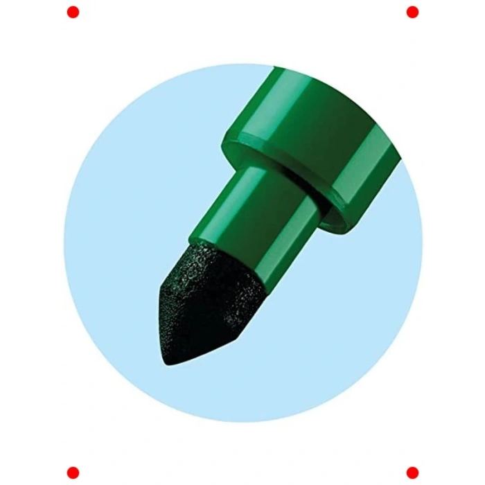 12li Keçeli Kalem Seti - Çift Uçlu & Canlı Renkler