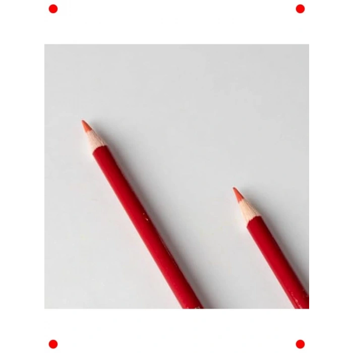 12li Kırmızı Kopya Kalemi Seti, Kırılmaya Dayanıklı