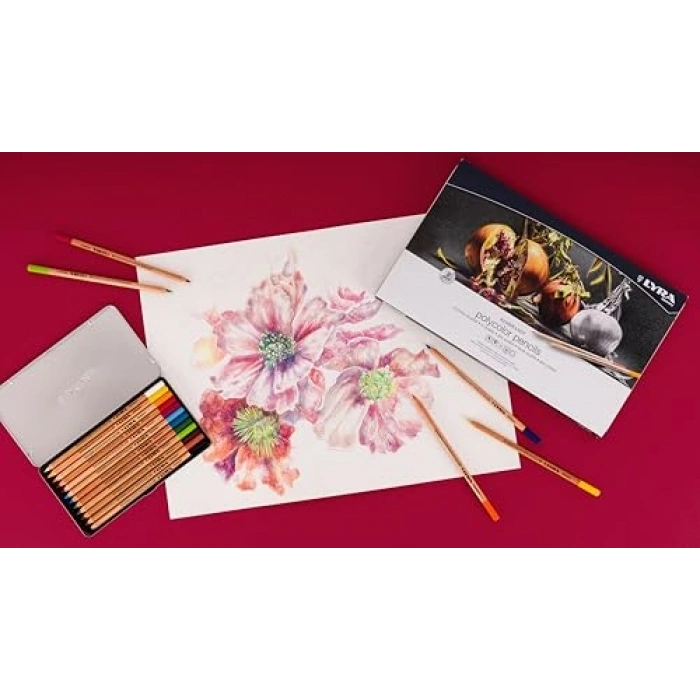 12li Kuru Boya Seti, Rembrandt Polycolor ile Sanat Keyfi