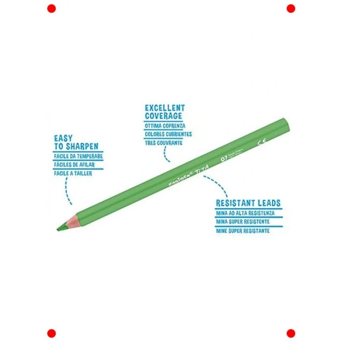 12li Üçgen Ergonomik Kuru Boya Kalemi Seti