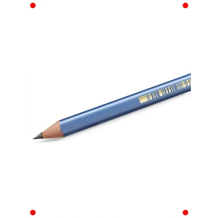 12li Üçgen Kurşun Kalem Seti - Kıymık Oluşturmaz