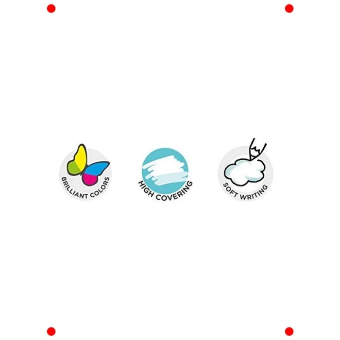 12li Yağlı Pastel Boya Kalem Seti